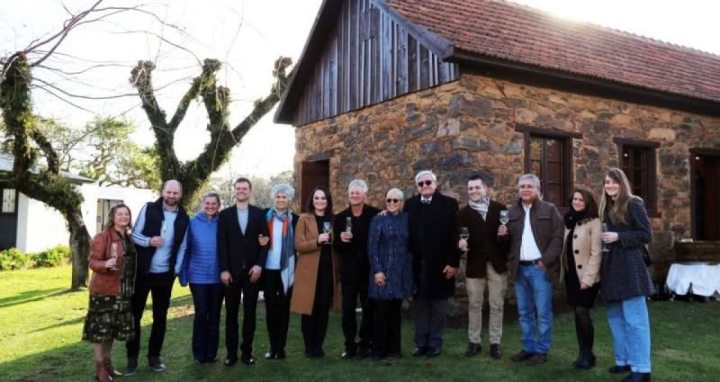 Casa de Pedra - Fam�lia Cercato, em Garibaldi