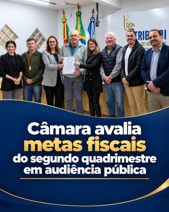 CONTAS P�BLICAS S�O AVALIADAS PELOS VEREADORES DE GARIBALDI, RS 
