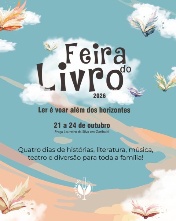 FEIRA DO LIVRO DE GARIBALDI , RS 