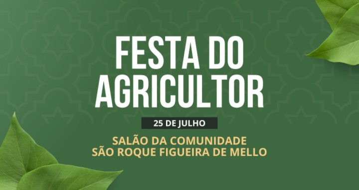 FESTA DO AGRICULTOR 2026 SER� EM S�O ROQUE, DISTRITO DE GARIBALDI, RS 