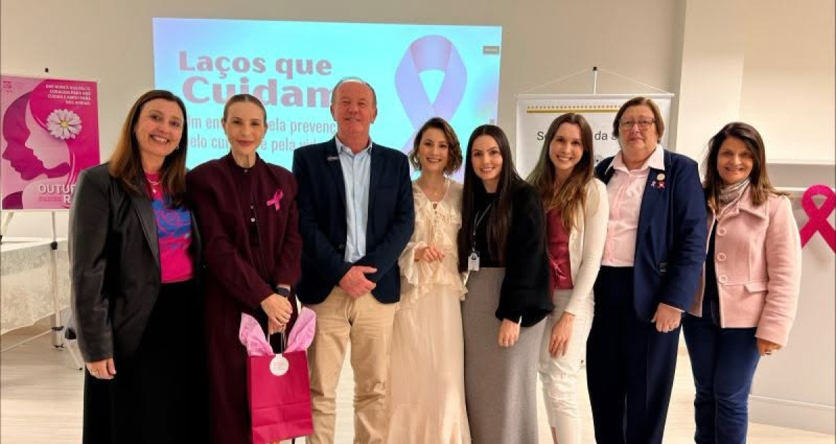 Palestra &lsquo;La�os que Cuidam&rsquo; promove reflex�o sobre sa�de da mulher em Garibaldi