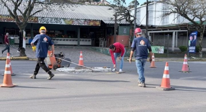 Garibaldi -- Prefeitura inicia implanta��es para melhorias no tr�nsito 